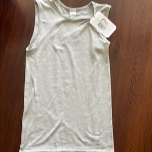 Women's Sleeveless Zyia Sleeveless ribbed tank.